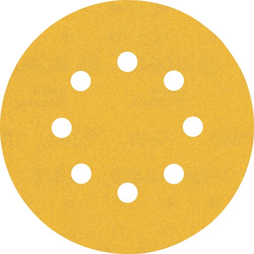 Bosch Accessoires expert c470 schuurpapier voor excenterschuurmachines 125 mm, 8 gaten, k240 50-delig - 1 stuk(s) - 2608900914