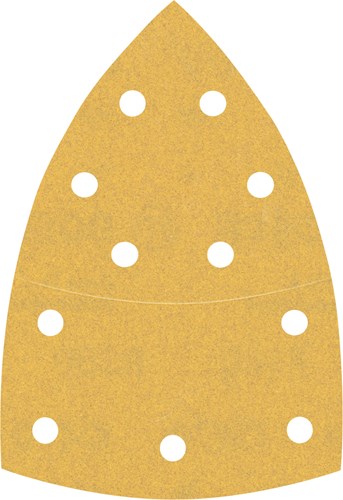 Bosch Accessoires expert c470 schuurpapier voor multischuurmachines 102 x 62 mm, 93 mm, k180 10-delig - 1 stuk(s) - 2608900889