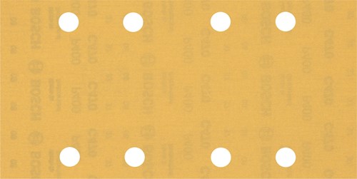 Bosch Accessoires expert c470 schuurpapier voor vlakschuurmachines 93 x 186 mm, k400 50-delig - 2608900941