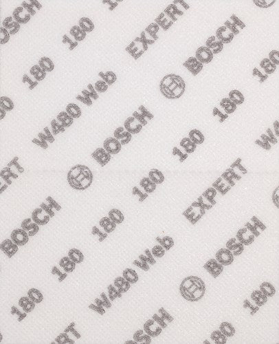 Bosch Accessoires expert schuurvel web w480 115 x 140 mm, g180, 2x - 2608902382