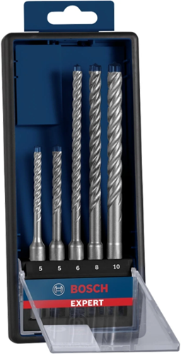 Bosch Accessoires expert sds plus-7x hamerboor 5 6 6 8 10 mm 5-delig - 2608900197