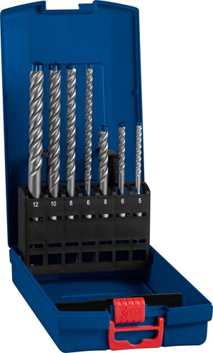 Bosch Accessoires expert sds plus-7x hamerboor 5 6 6 8 8 10 12 mm 7-delig - 1 stuk(s) - 2608900195