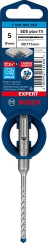 Bosch Accessoires expert sds plus-7x hamerboor 5 x 50 x 115 mm - 1 stuk(s) - 2608900059