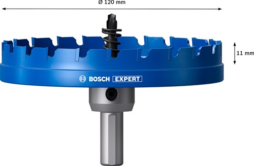 Bosch Accessoires expert sheet metal gatzaag 120 mm - 2608901451