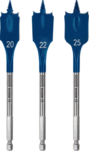Bosch Blauw Bosch accessoires expert speedborenset self cut speed| 3-delig | 20, 22, 25 mm - 2608902107
