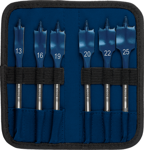 Bosch Blauw Bosch accessoires expert speedborenset self cut speed | 6-delig | 13, 16, 19, 20, 22, 25 mm - 2608902109