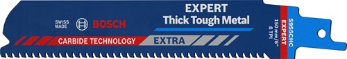 Bosch Accessoires expert ‘thick tough metal’ s 955 chc reciprozaagblad 10-delig - 1 stuk(s) - 2608900367