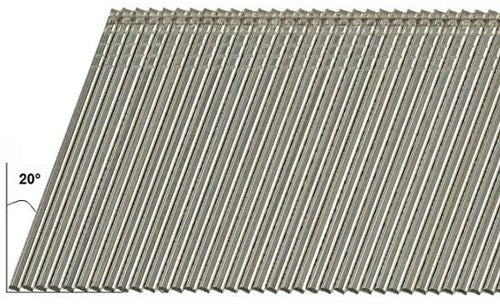 Bosch Accessoires finish nails 63mm |20° 1.6 16g | gegalvaniseerd | voor gsk 18 - 2608200533