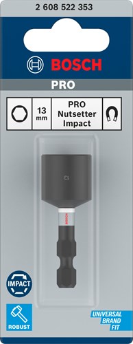 Bosch Accessoires impact control dopsleutel 13mm - 2608522353