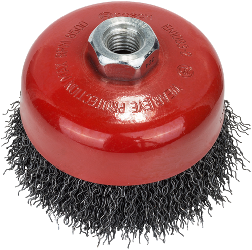 Bosch Accessoires komstaalborstel | gegolfde draad | 100 mm - 2609256502