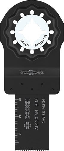 Bosch Accessoires multi material zaagblad aiz 20 ab | starlock | 20 x 30 mm - 2608669251