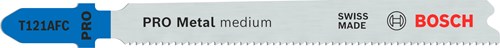 Bosch Accessoires pro metal medium t121afc decoupeerzaagblad | 92 mm | 5-delig - 2608655106