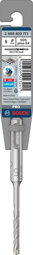 Bosch Accessoires pro sds plus-5x hamerboor | 5 x 50 x 110 mm - 2608833771