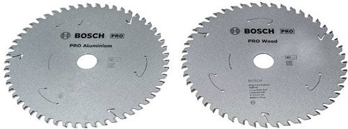 Bosch Accessoires pro wood alu cirkelzaagbladen | 165 mm | cordless | 2 stuks - 2608644733