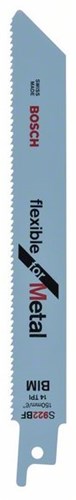 Bosch Accessoires reciprozaagblad s 922 bf flexible for metal 100st - 2608656027