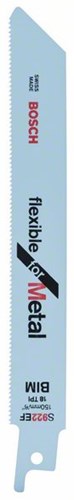 Bosch Accessoires reciprozaagblad s 922 ef flexible for metal 100st - 2608656028