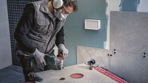 Bosch Accessoires x-lock diamantboorset ? 25,35,51,68 mm + ? 20mm diamantfreesboor - 1 stuk(s) - 2608599037