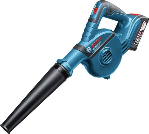 Bosch Blauw gbl 18v-120 accu blazer zonder accu's en lader, 4 opzetstukken - 06019f5100