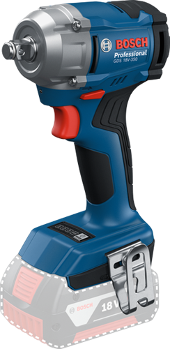 Bosch Blauw gds 18v-350 accu slagmoeraanzetter | exclusief accu's en lader - 06019m5020