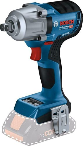 Bosch Blauw gds 18v-450 pc accu slagmoersleutel | 450 nm | zonder accu en lader | in doos - 06019k4100