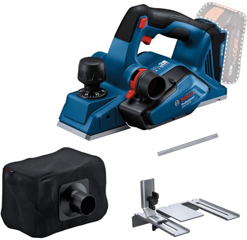 Bosch Blauw gho 18v-26 professional | accu schaafmachine | excl. accu en lader | in doos - 06015b5001