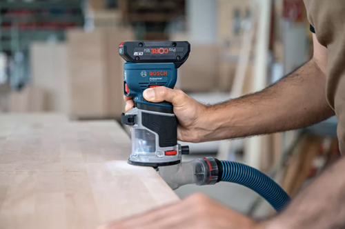Bosch Blauw gkf 18v-8 accu kantenfrees | 18v | zonder accu en lader | in l-boxx 238 - 06016c2003