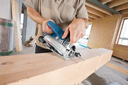 Bosch Blauw gks 18v-57 - 18v li-ion accu cirkelzaag body - 165mm - 06016a2200