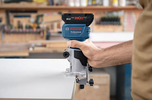 Bosch Blauw glf 18v-8 professional accu kantenfrees | 18v | zonder accu en lader | in doos - 06016c6000