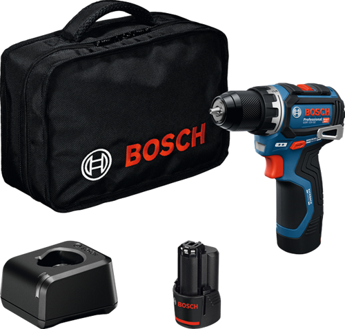 Bosch Blauw gsr 12v-32 accuschroefboormachine | 2x gba 12v 2,0 ah en lader gal 12v-20 - 06019n7003