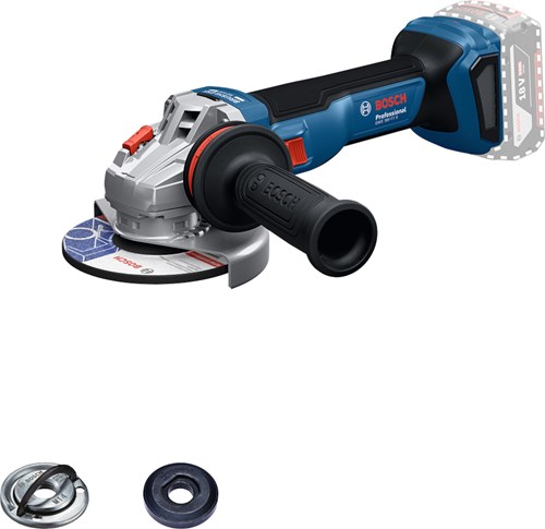 Bosch Blauw gws 18v-11 s accu haakse slijper | exclusief accu's en lader - 06019n4000