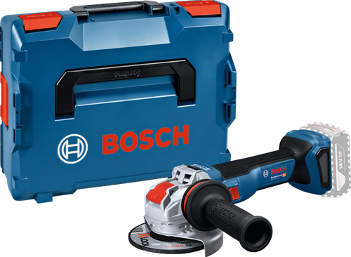 Bosch Blauw gwx 18v-11 s accu haakse slijper | solo in l-boxx | zonder accu en lader - 06019n4200