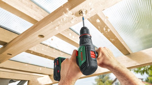 Bosch Groen advanceddrill 18v-80 quicksnap accuschroefboormachine | zonder accu en lader - 06039e2000