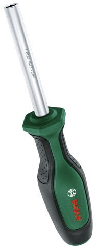 Bosch Groen bit-ratelschroevendraaier + 12 bits - 1600a032v0