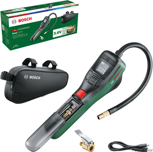 Bosch Groen easypump set accupomp (1x 3.0ah accu + lader) - 603947002