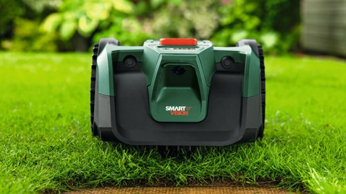 Bosch Groen robotmaaier visimow18v-100 | incl. 1 x 18 v li-ion accu (4,0 ah) + al 18v-44 lader + reservemessen - 06008e1002