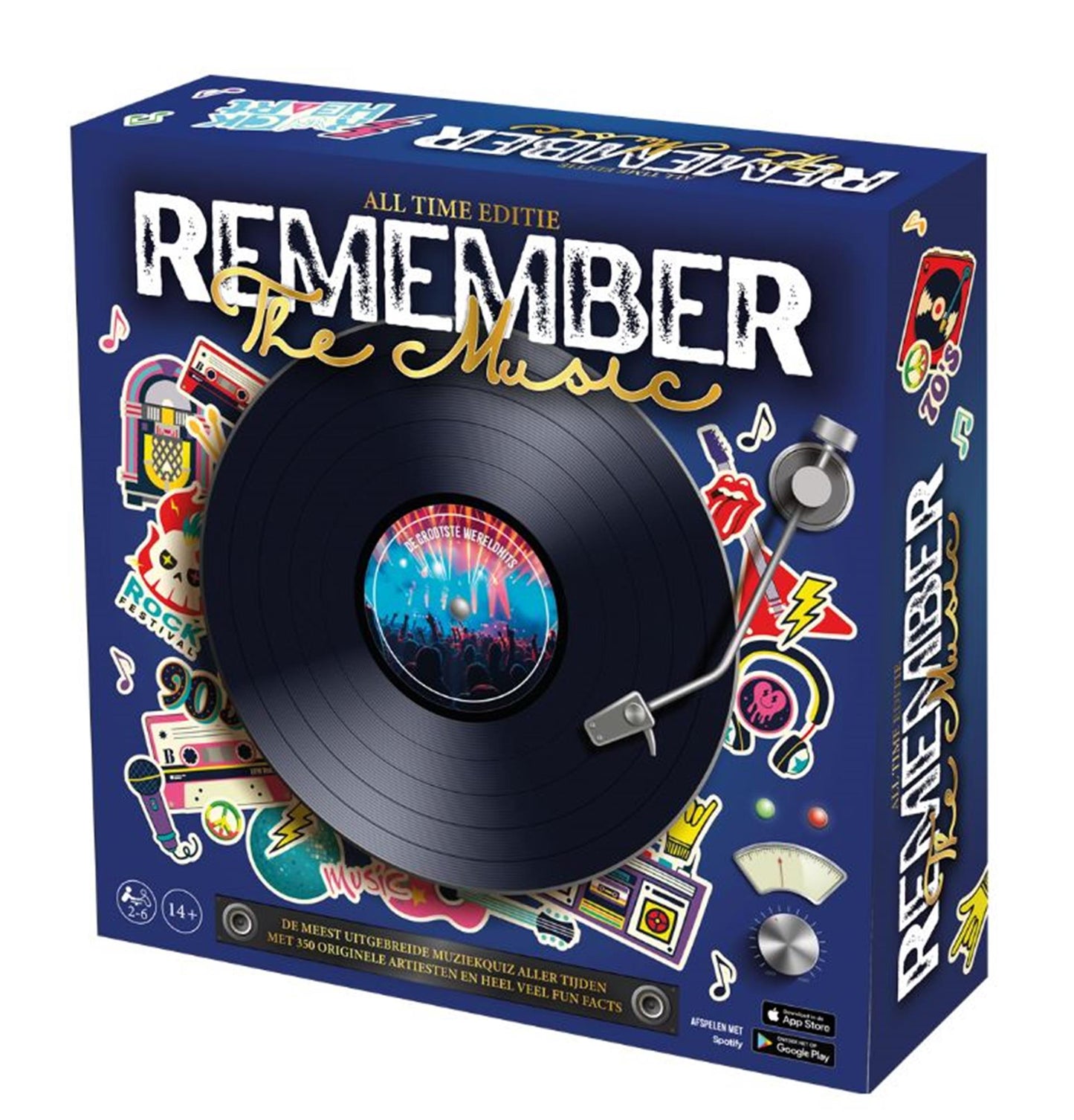 Asmodee Remember the music - all time editie
