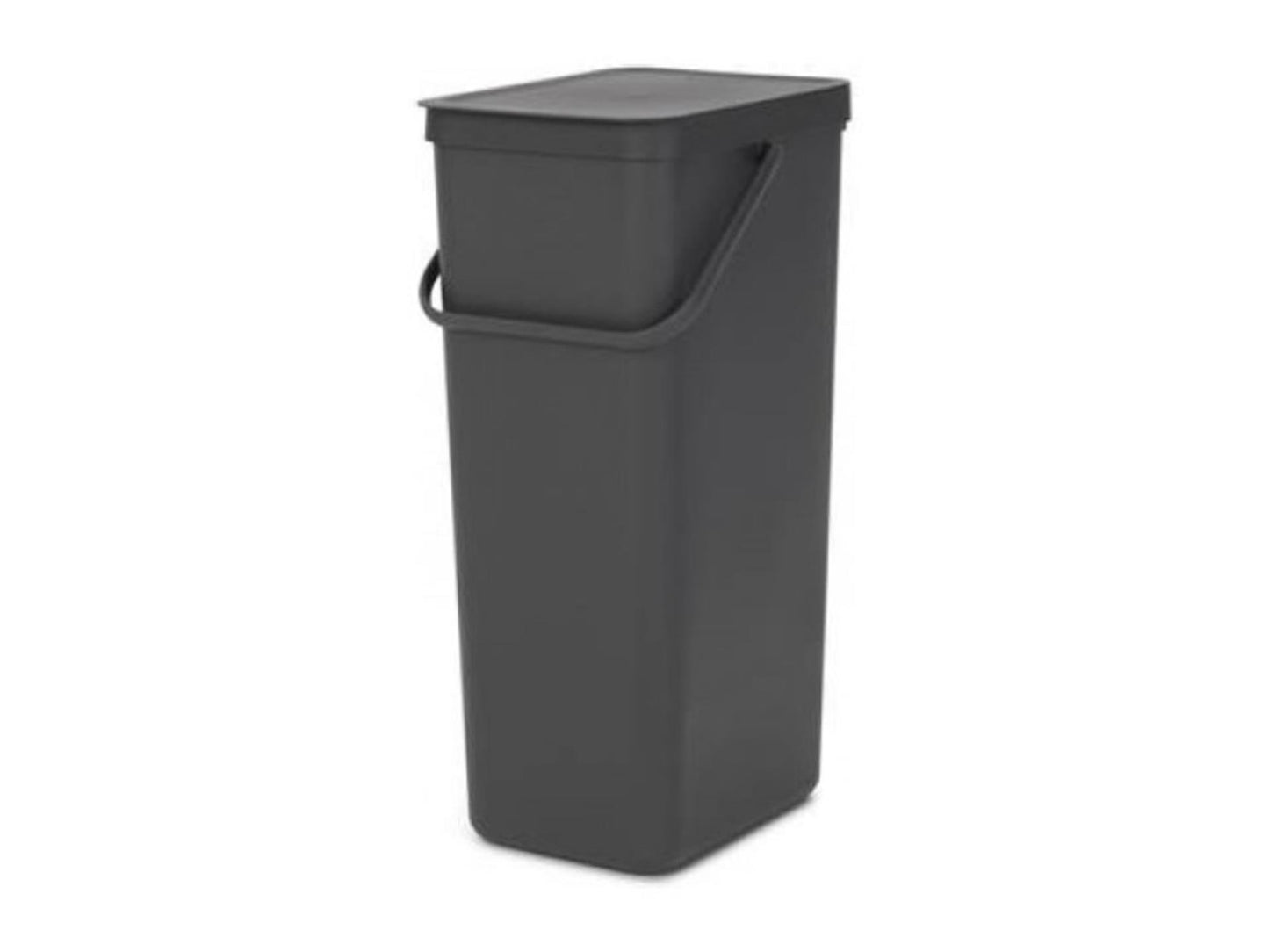 Brabantia sort go afvalbak 40l grey