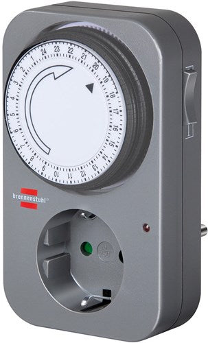 Brennenstuhl mz 20 mechanische tijdschakelaar 230 v | 1506450 - 1506450