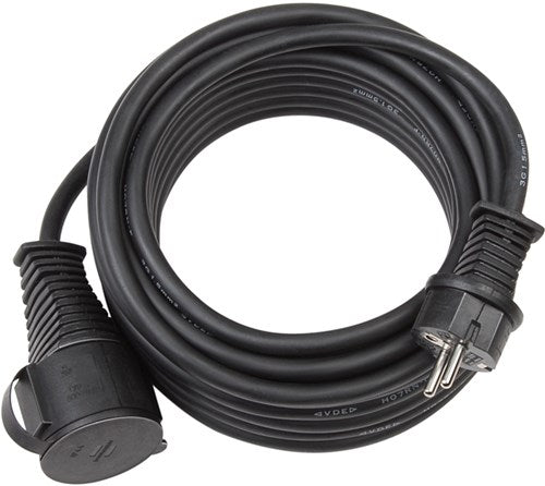 Brennenstuhl verlengsnoer voor bouwplaatsen ip44 25m zwart h07rn-f 3g2,5 - 1166820