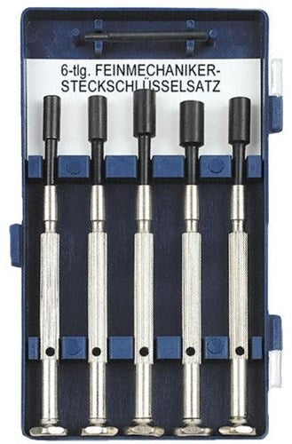 Brüder Mannesmann dopsleutelset horloge 6 dlg (hobby) - 1135-6