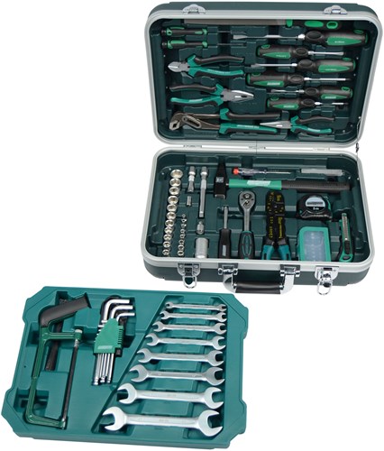 Brüder Mannesmann gereedschapkoffer 108 dlg - 29089