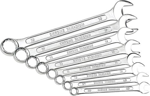 Brüder Mannesmann steekringsleutelset 8 dlg din (hobby) - 130-08 din