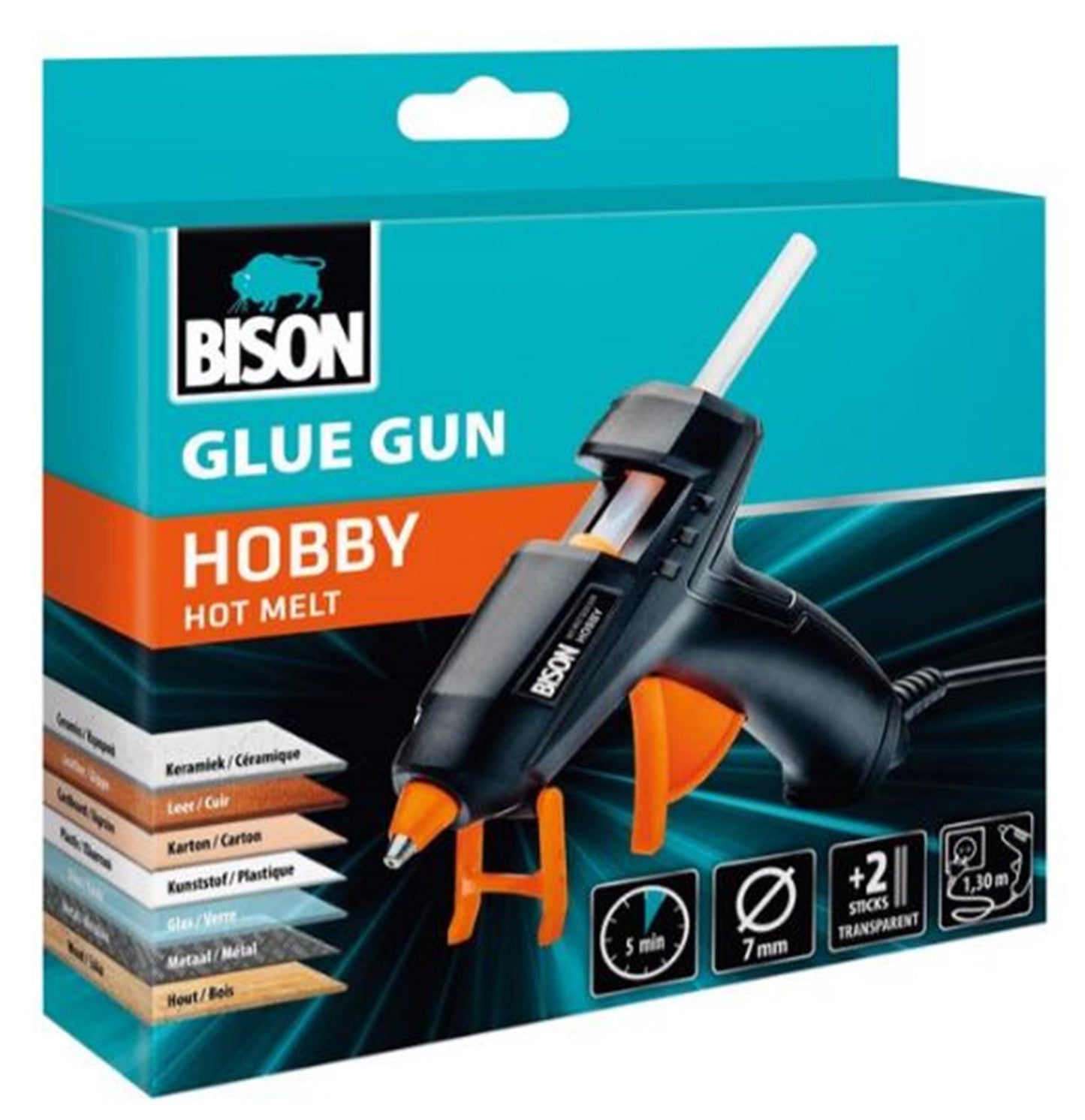 Bison hobby lijmpistool (7mm lijmstick)
