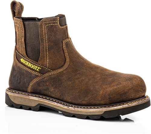 Buckbootz instapper b1180 s3 | donkerbruin | maat 40 - 5055138021927