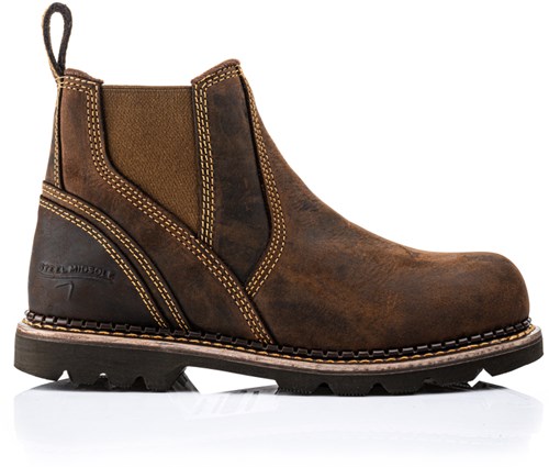 Buckbootz instapper b1555sm sb | bruin | maat 45 - 00.176.003.45