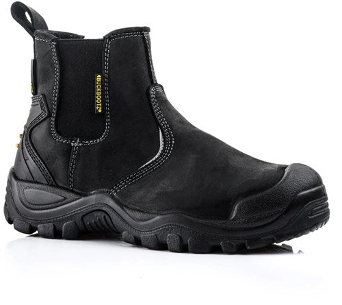 Buckbootz instapper bsh006 hoog s3 + kn | bruin bsh006br | maat 42 - 00.176.028.42