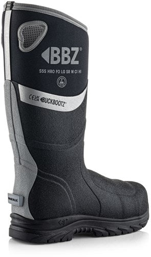Buckbootz werklaars bbz9000 s5s zwart | zwart | maat 39 - 5055138025543