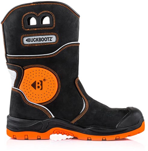 Buckbootz werklaars bviz5orbk s7s | zwart oranje | maat 41 - 5055138008393