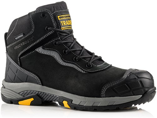 Buckbootz werkschoen blitz s3 zwart | zwart | maat 43 - 00.176.107.43