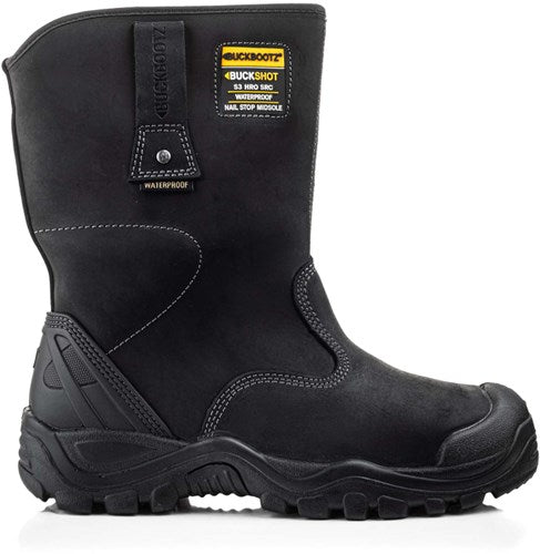 Buckbootz werkschoen buckshot werklaars bsh010 s3 | donkerbruin | maat 45 - 00.176.070.45